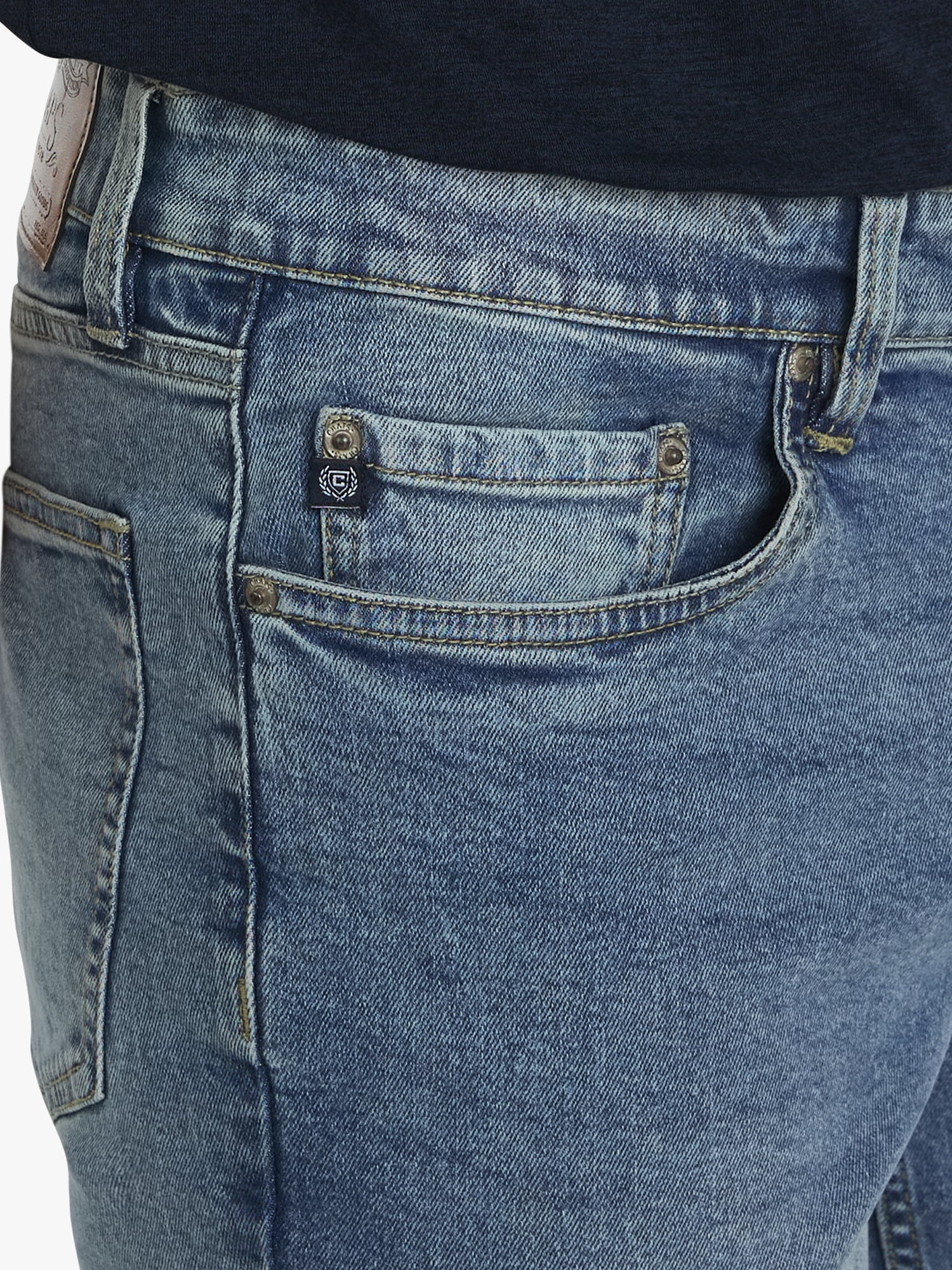 Chaps Men's & Big Men's Stretch Regular-Fit Denim Jeans, Sizes 30-42