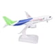 thumbnail image 5 of Modelo de avión comercial fundido a presión de aleación para el hogar, simulación exquisita, modelo de avión, juguete, decoración, colección, 5 of 14