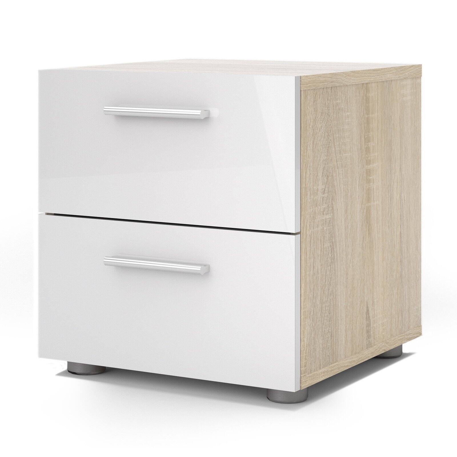 Tvilum Austin 2 Drawer Nightstand Walmart Com Walmart Com
