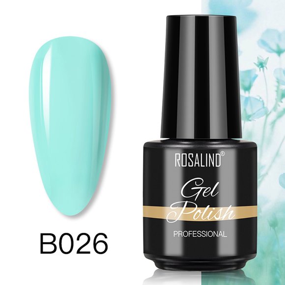 FcBaudy Nail Gel Clear Nail Sculpting Gel for Nail Art ROSALIND 7ml Gel Polish Bright For Nail Art Design LED/UV Lamp Nail Nail