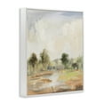 thumbnail image 4 of Stupell Industries Summer Rain Landscape Landscape Painting White Framed Art Print Wall Art, 11 x 14, 4 of 10