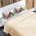 thumbnail image 6 of Ryvnso Satin Pillowcase Christmas Santa Claus2 Pillow Cases Standard Size 30x20in, 6 of 6