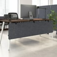 thumbnail image 3 of Bush Business Furniture 70W Desktop Privacy Screen in Cool Charcoal, 3 of 12