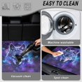 thumbnail image 5 of FOR U DESIGNS Galaxy Wolf Butterfly Print Trunk Cargo Liner Easy to Clean Cargo Liner for Pets Dogs Non-Slip Car Trunk Mat Durable Vehicle Interior Accessories for Truck Sedan SUV, 5 of 7