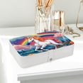 thumbnail image 6 of Unicorn Portable PU Leather Organizer Box with Removable Compartment for Jewelry Display and Storage - Jewelry Boxes Included, 6 of 6