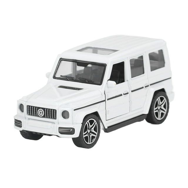 Model Toy Car, Car Model Interior Drop Resistant For Home White