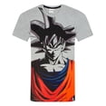 thumbnail image 3 of Dragon Ball Z Mens Grey Short Sleeve Short Leg Pyjama Set, 3 of 5