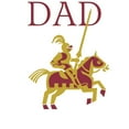 thumbnail image 3 of CafePress - Knight In Shining Armor Dad Light T Shirt - Light T-Shirt - CP, 3 of 4