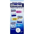 Efferdent Plus Mint AntiBacterial Denture Cleanser Tablets, 90 Count