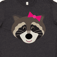 thumbnail image 4 of Inktastic Raccoon Girl Animal Youth T-Shirt, 4 of 5