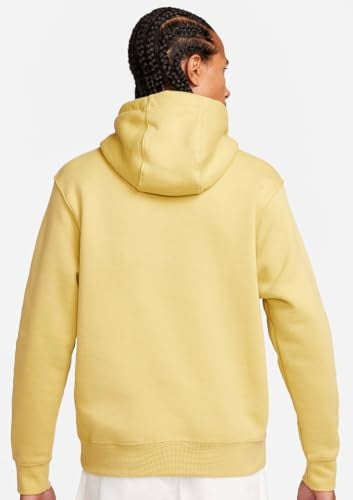 white and gold nike hoodie men