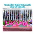 thumbnail image 2 of 15pzs Portavasos Flamingo Inflable Fiesta Alberca Bebidas, 2 of 3
