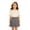 Gray, variant on Abcomgle Girls Pleated Skirt with Built In Safety Shorts Elastic Waist A Line Short Skater School Style Skirt for Big Kids