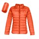 thumbnail image 2 of Chaquetas y abrigos casuales de manga larga sin capucha para mujer, chaqueta acolchada de manga larga con cuello alto y cremallera, abrigo de invierno con bolsillos para mujer, 2 of 6