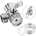 thumbnail image 6 of HONCLL Two Way Tap Adapter Shower Head Splitter Simple Installs for Shower & Body Rinses, 6 of 11