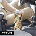 thumbnail image 6 of Pioneer Flower Floral Print Pattern 20oz Skinny Tumbler with Straw & Lid, Double Wall Vacuum Insulated Cup, Leak-Proof, Cup Holder Friendly, Hot 6H Cold 12H, 6 of 6
