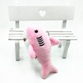 thumbnail image 2 of Llavero de peluche de tiburón, llavero de animal de peluche, mini colgante de tiburón para bolso, llave y teléfono, 2 of 5