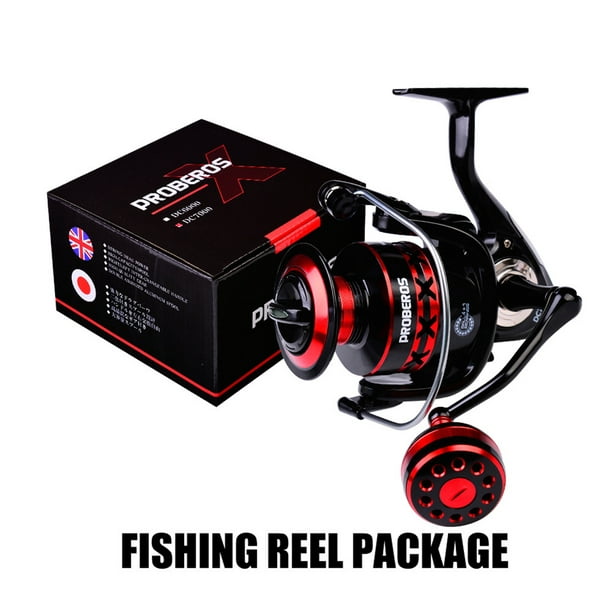 Rotating Fishing Reel Open Face Fishing Spinning Reel 5.1:1 to 5.2:1  Size:H2000