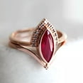 thumbnail image 2 of HOOUN Women 925 Silver Cubic Zirconia Ring Engagement Jewelry Wedding Rings Sz 6-10-6-#2, 2 of 9