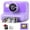 Purple, variant on 2.4" Instant Print Camera for Kids, 1080P HD Instant Kids Camera 32G Card & Photo Paper for Girls Boys Age 6-12 Birthday Gifts - Purple