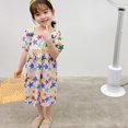 thumbnail image 1 of POINTERTECK Robe Étoile pour Enfants Style Été Robe Princesse pour Enfants, 1 of 11