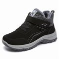 thumbnail image 6 of Men'S Winter Snow Boots | Thickened Cold-Proof Short Boots, PU Upper & PVC Sole, Low-Cut Ice-Slip Resistant Texture Suitable for Skating and Walking - Warm Ankle Boots (Black) - Not Heavy, 6 of 8