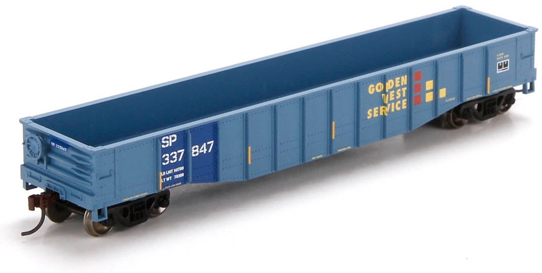 Athearn HO Scale 50' Gondola Freight Car Southern Pacific/SP/Golden