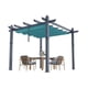 thumbnail image 1 of Qinaqin 10 x 13 Ft Aluminum Pergola Outdoor Metálico con Ajustable Canopy Reinforced Frame Shelter para Backyard Garden y de Profundidadck Gris, 1 of 7