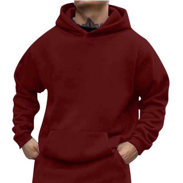 Birdeem Chandail à Capuche pour Hommes, Mode Décontractée, Manches Longues, avec Poche