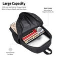 thumbnail image 5 of XMXT Travel Laptop Backpack for School Work, Animal Print Collage Large Capacity Bookbag Travel Bag Backpacks for Women Men, 5 of 9