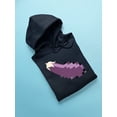 thumbnail image 3 of Pixel Eggplant Fun Emoji - Retro Meme Art Design Men's Hoodie, 3 of 4