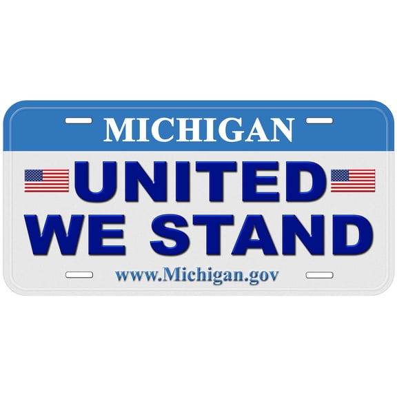 Michigan United We Stand Novelty Car Auto License Plate
