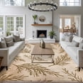 thumbnail image 3 of Area Rug for Living Room, Brown Tree Branches Non-Slip Indoor Ex Large Carpet for Bedroom/Dining Room, Vintage Nature Brown Ombre Washable Low-Profile Rectangle Floor Runner Rugs - 8 x 10 Ft, 3 of 8