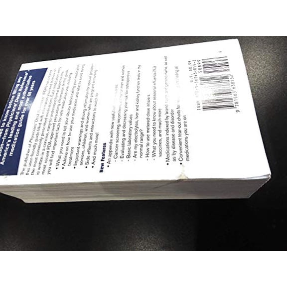 Pre-Owned The PDR Pocket Guide to Prescription Drugs, 9781563638152, 1563638150, Paperback, Tenth edition