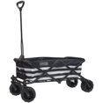 thumbnail image 1 of Chariot Pliant Tout-Terrain / Rayures Noires et Blanches, 1 of 4