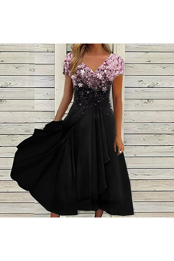 2023 Wedding Guest Dresses for Women Mother of The Groom/Bride Dresse Glitter Chiffon Formal Evening Party Dresses
