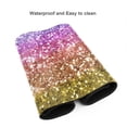thumbnail image 5 of Kdxio Glitter Rainbow Print Large Gaming Mouse Pad,Non-Slip Base,Water Resist Keyboard Pad for Gamer,Office & Home,29.5 x 15.8 in, 5 of 9