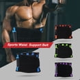 thumbnail image 4 of Purple Compression Waist Support Brace for Fitness & Yoga - S Size (35.4x8.8in) | Breathable Neoprene with Double Fastener Tape, Splints for Back Support & Figure Shaping | Suitable for Running,, 4 of 7