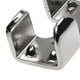 thumbnail image 4 of Abrazadera de cuerda doble,Abrazadera de cuerda doble Cuerda de caballo resistente,Abrazadera de cuerda torcida o de 22 mm de ancho interior,Abrazadera de cuerda niquelada de 2 piezas, 4 of 8
