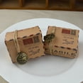 thumbnail image 4 of Caja de papel Kraft vintage para caramelos, caja de cartón para caramelos, caja de cartón para caramelos, caja creativa para envolver caramelos, 4 of 5
