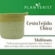 thumbnail image 2 of Planterist Cesta Organizadora Chica Tejida – Algodón Lavable, Plegable y Portable – Multiusos 19.5x17.5 cm para Almacenaje, Decoración y Ropa Sucia (Navojoa), 2 of 9