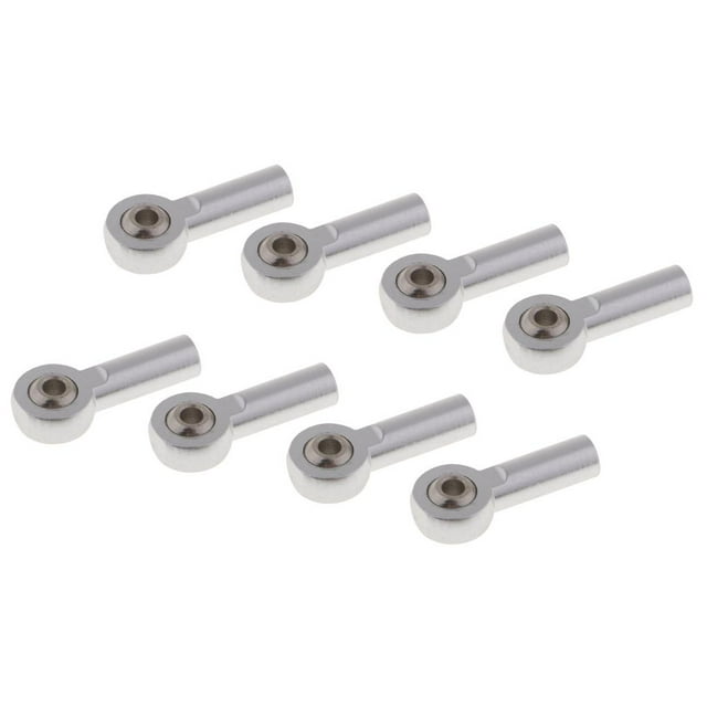 8pcs Accesorios para camiones Zulema Articulación de rótula con extremo de varilla de enlace