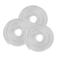 thumbnail image 1 of 3 uds Protector de borde de puerta de coche perfecl tiras protectoras de goma gris 15m Universal, 1 of 8