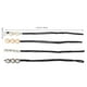thumbnail image 2 of 4 unids Bandas de pelo torcido Pelo Moble Shaper Anti-Slip Pearls Clip Dispositivo de cabello perezoso, 2 of 5