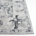 thumbnail image 3 of SAFAVIEH Odyssey Easton Damask Area Rug, Grey/Black, 4' x 6', 3 of 8