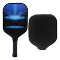 thumbnail image 4 of Premium Pickleball Paddle Only Ergonomic Grip Pickle Ball Racquet For Player Style C | 1 Paddle With Half Cover, Made Of High Quality Glass Fiber, 4 of 5