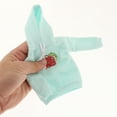 thumbnail image 3 of Ropa de Muñeca Zulema para muñecas de 30 12 pulgadas con capucha verde, 3 of 8