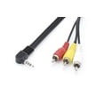 thumbnail image 4 of THE CIMPLE CO - Roku Composite Cable- 3.5mm Male to RCA Red White Yellow Male Cable - 6 ft 3pk, 4 of 9