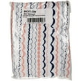 thumbnail image 2 of Bacati Olivia Tribal Garland Coral Navy Quilted Changing Pad Cover Wrapper, 2 of 3