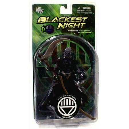DC Green Lantern Blackest Night Series 5 Black Lantern Nekron Action Figure